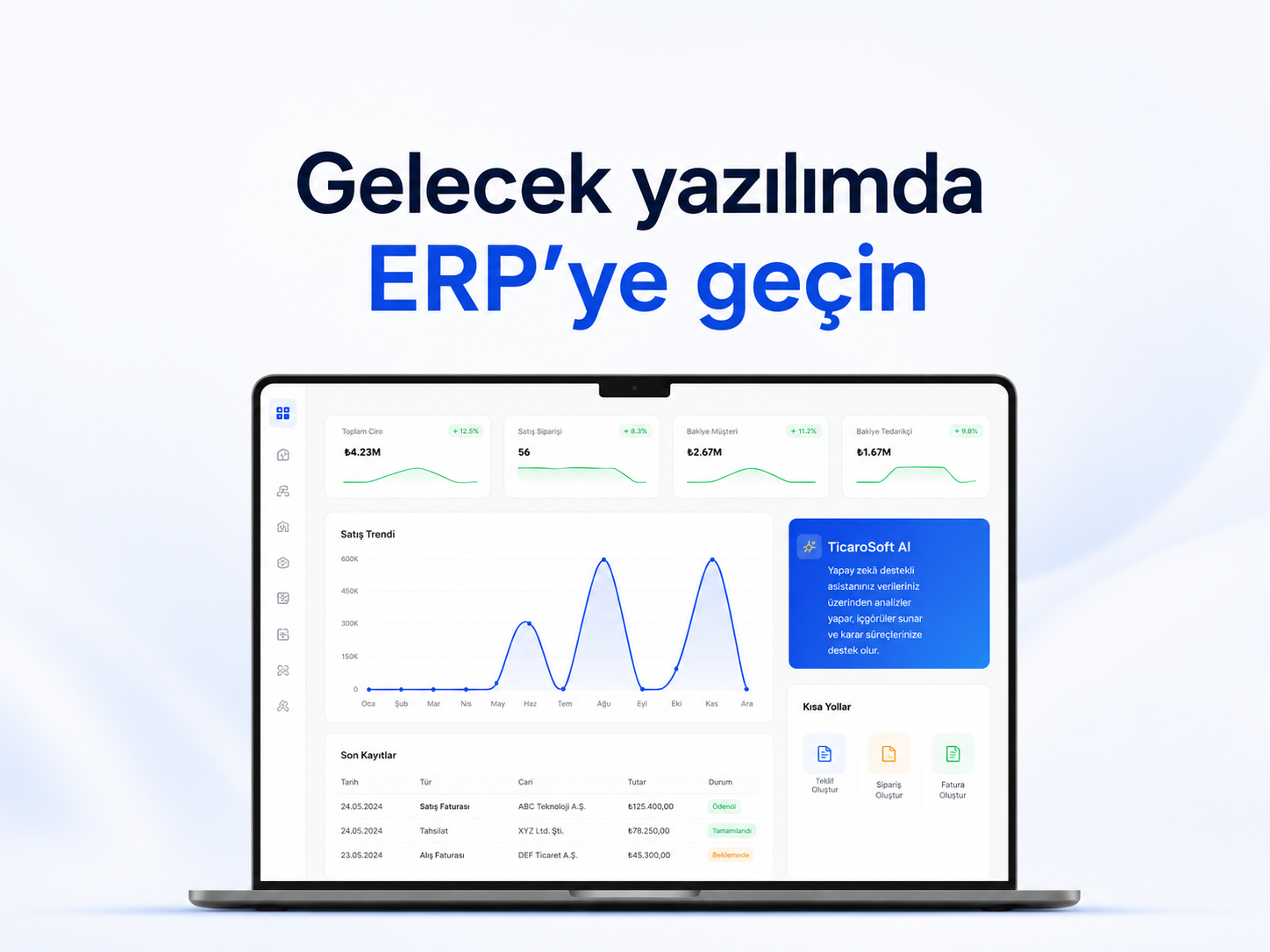 İş süreçlerinizi birlikte merkezi hale getirelim. görseli