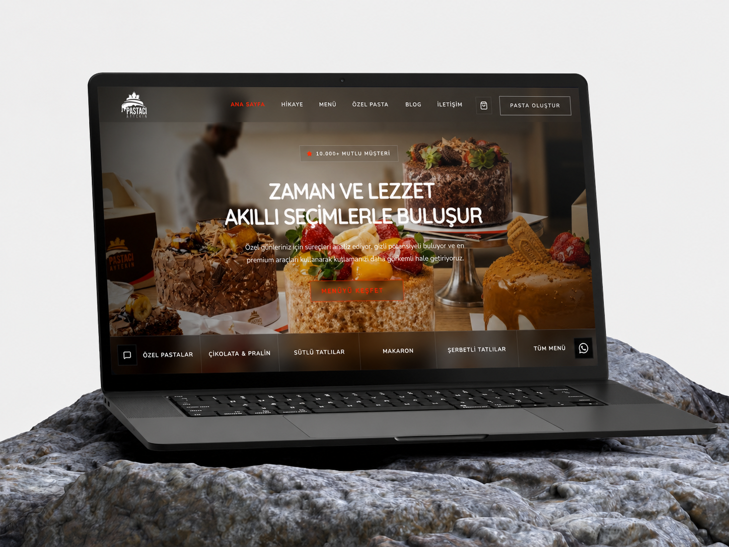 Profesyonel UI/UX tasarım görseli
